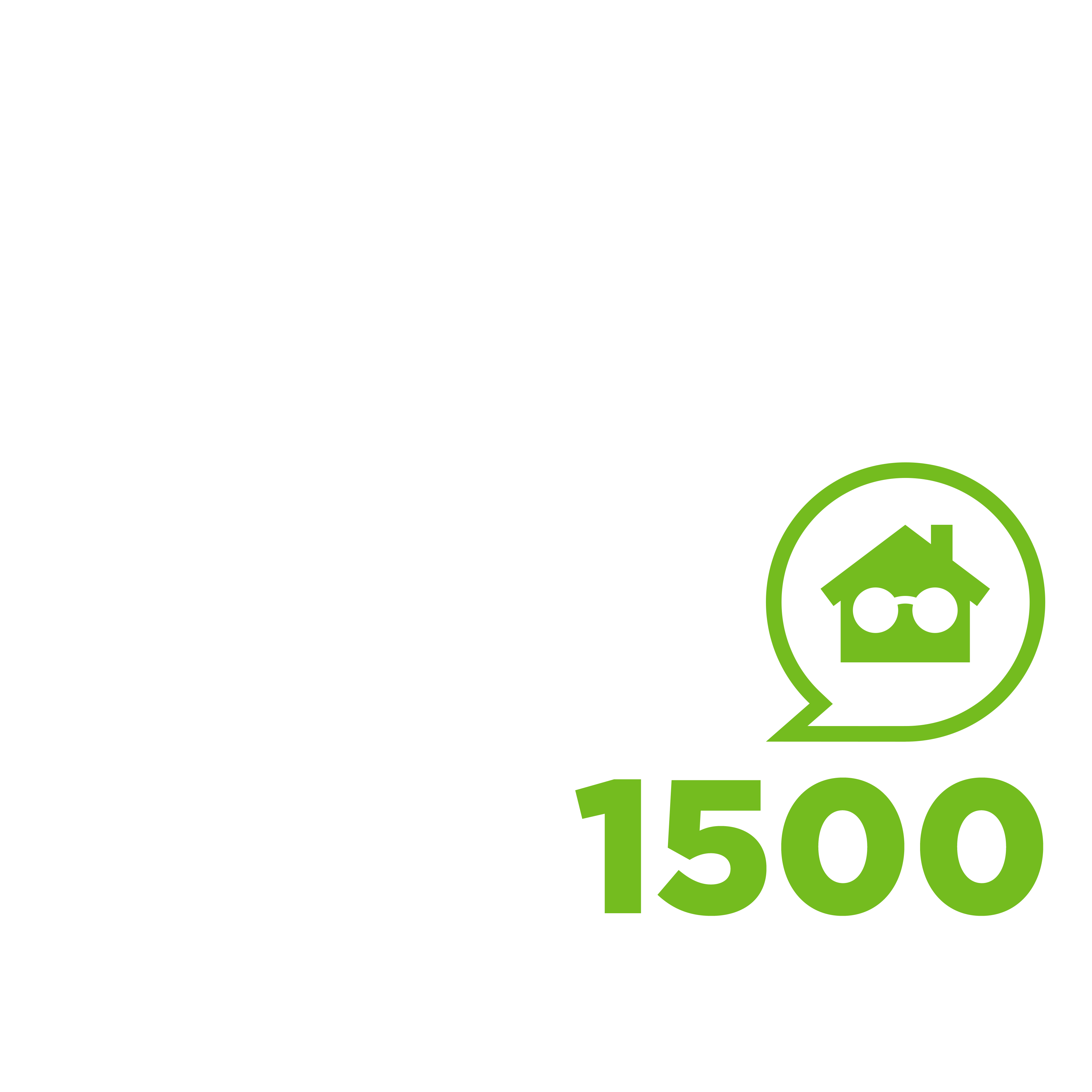 The GEM Vertical Logo Reversed